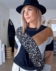 Pull chic léo