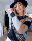 Pull chic léo