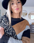 Pull chic léo