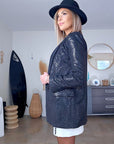 Veste rock python
