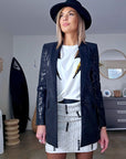 Veste rock python
