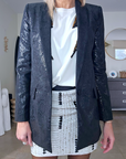 Veste rock python