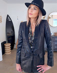 Veste rock python