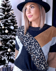 Pull chic léo