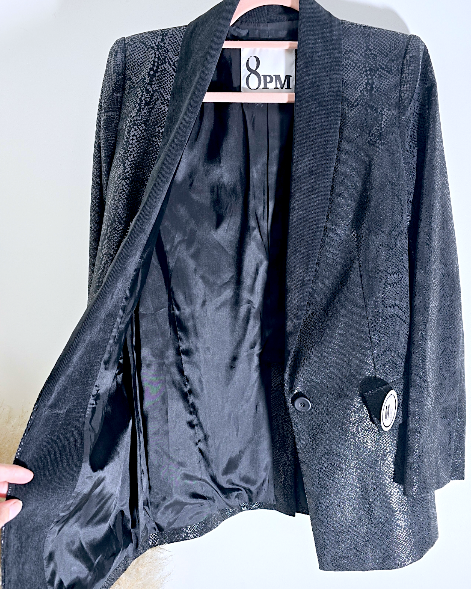 Veste rock python