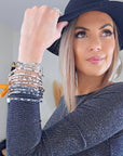 Bracelet léo argenté