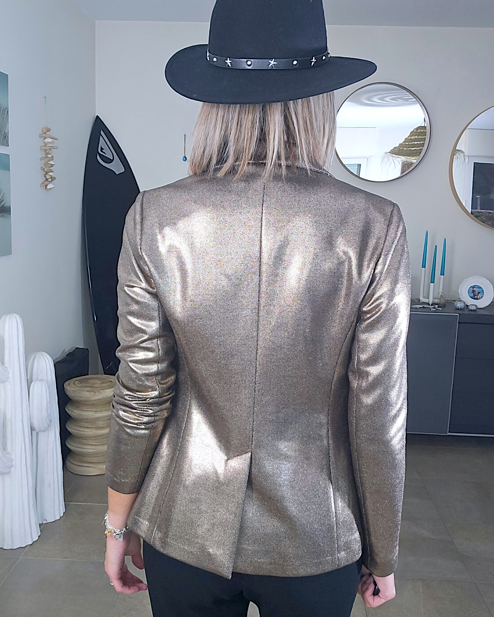Veste rock-chic