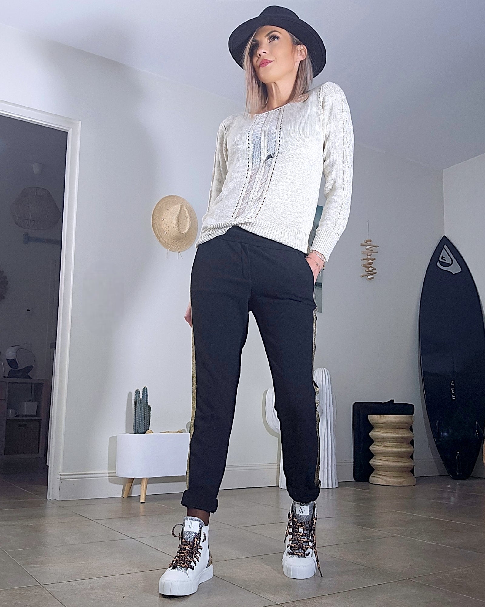 Pull ajouré