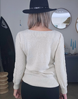Pull ajouré