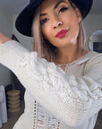 Pull ajouré