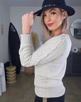 Pull ajouré
