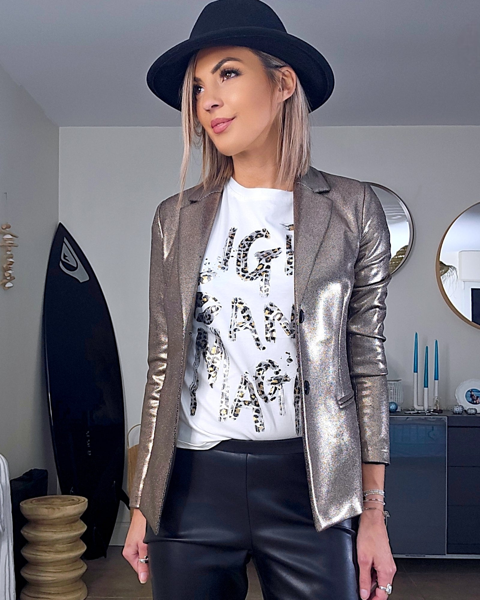 Veste rock-chic