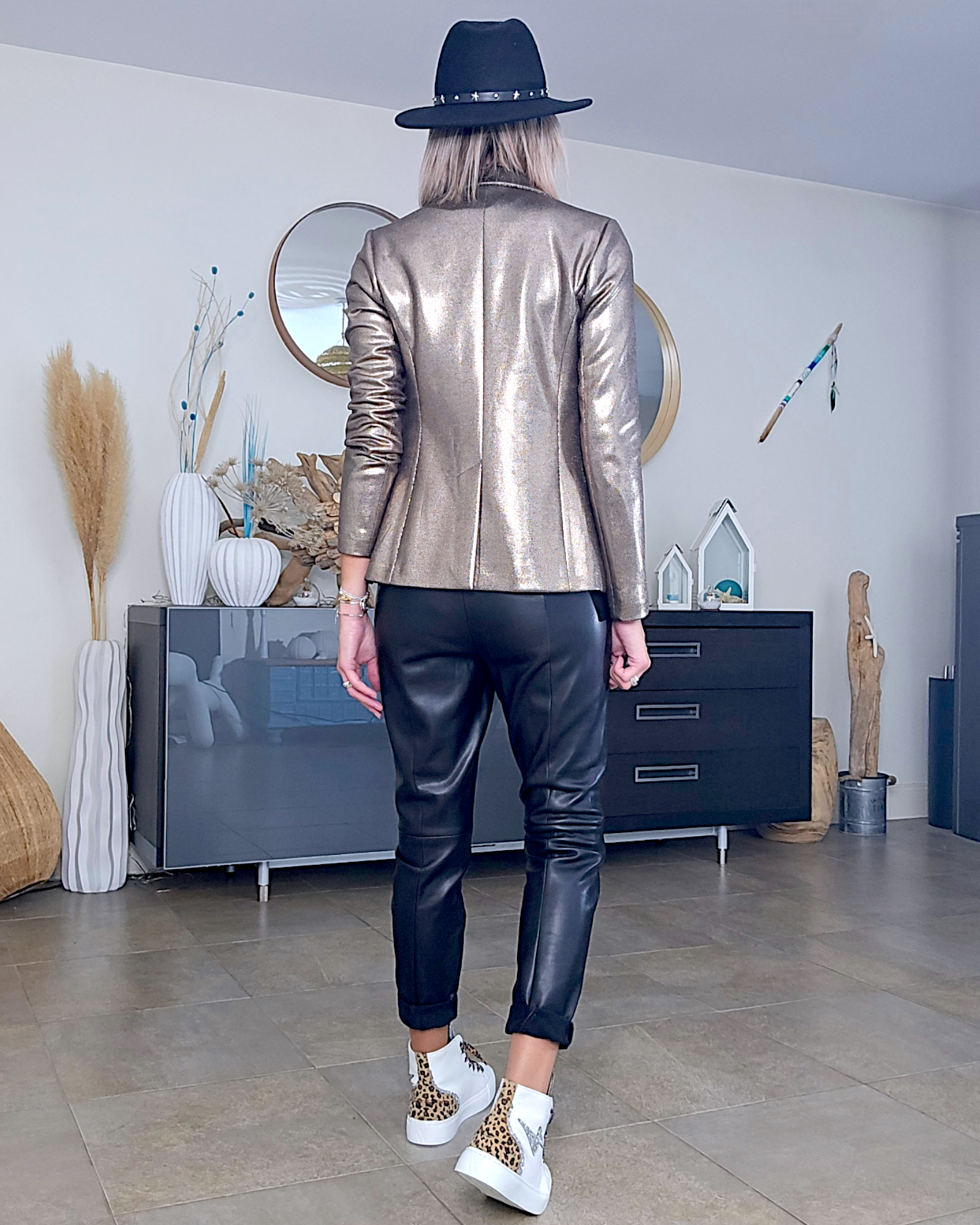 Veste rock-chic
