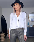 Chemise fluide skull