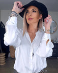 Chemise fluide skull