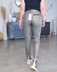 Pantalon chic doré