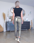 Pantalon chic doré