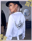 Chemise fluide skull