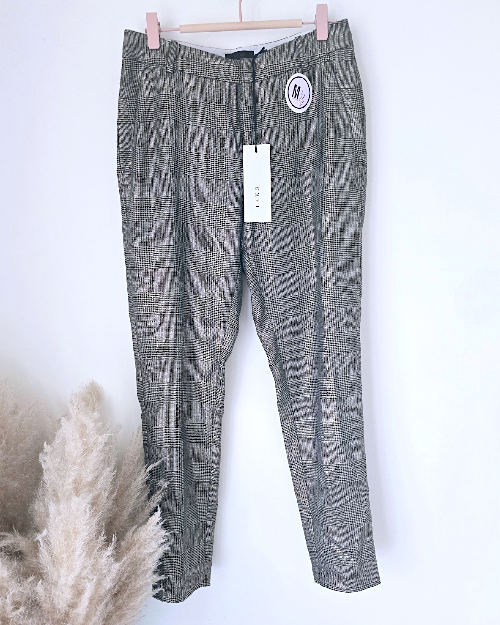 Pantalon chic doré