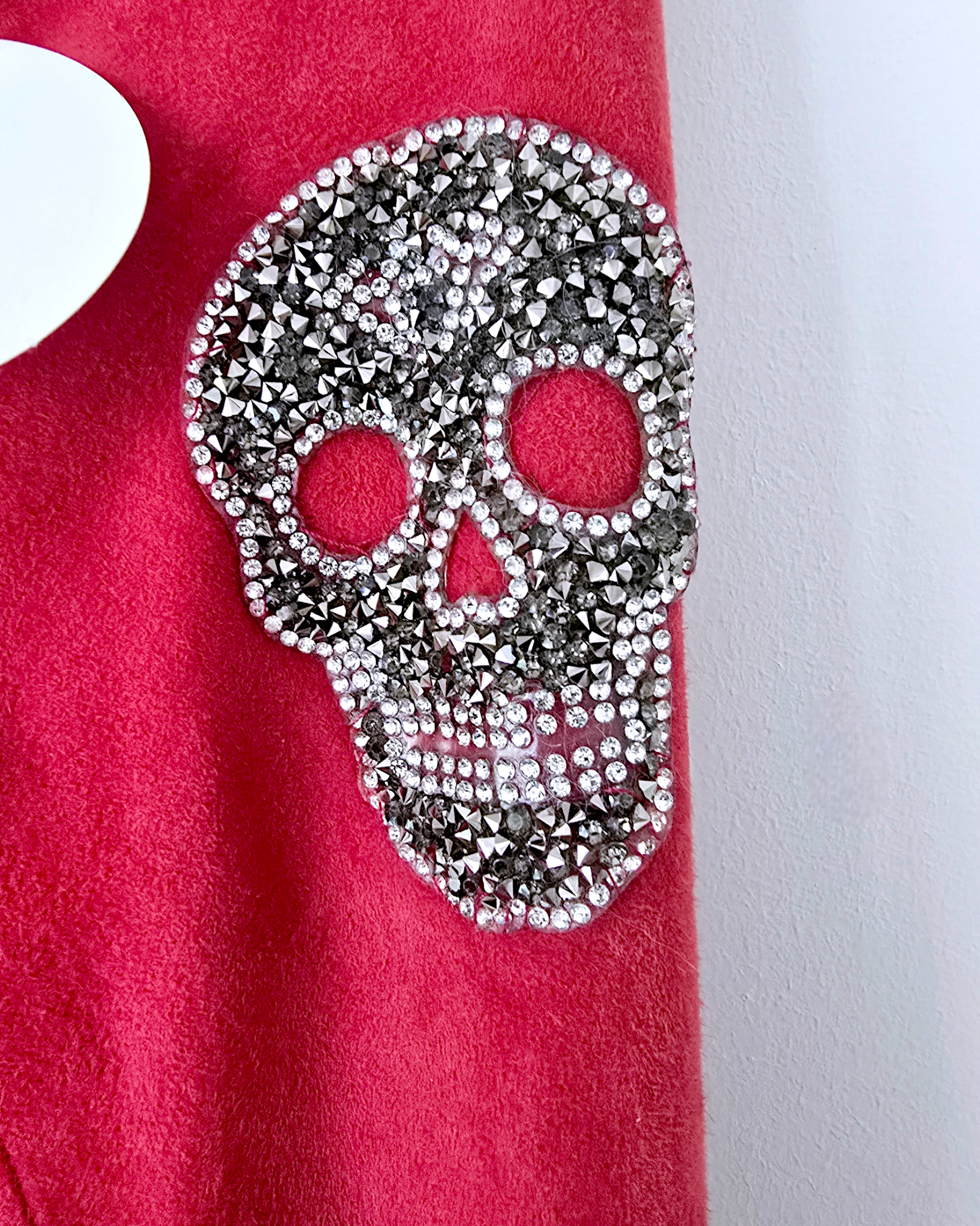 Perfecto en cuir skull