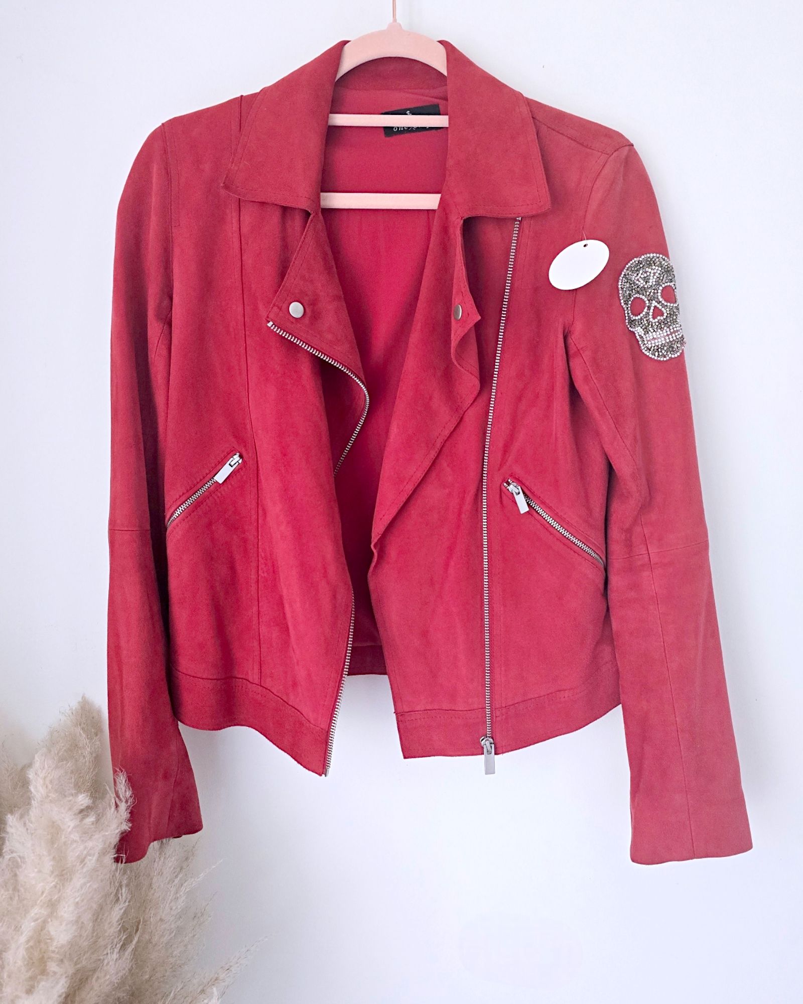 Perfecto en cuir skull