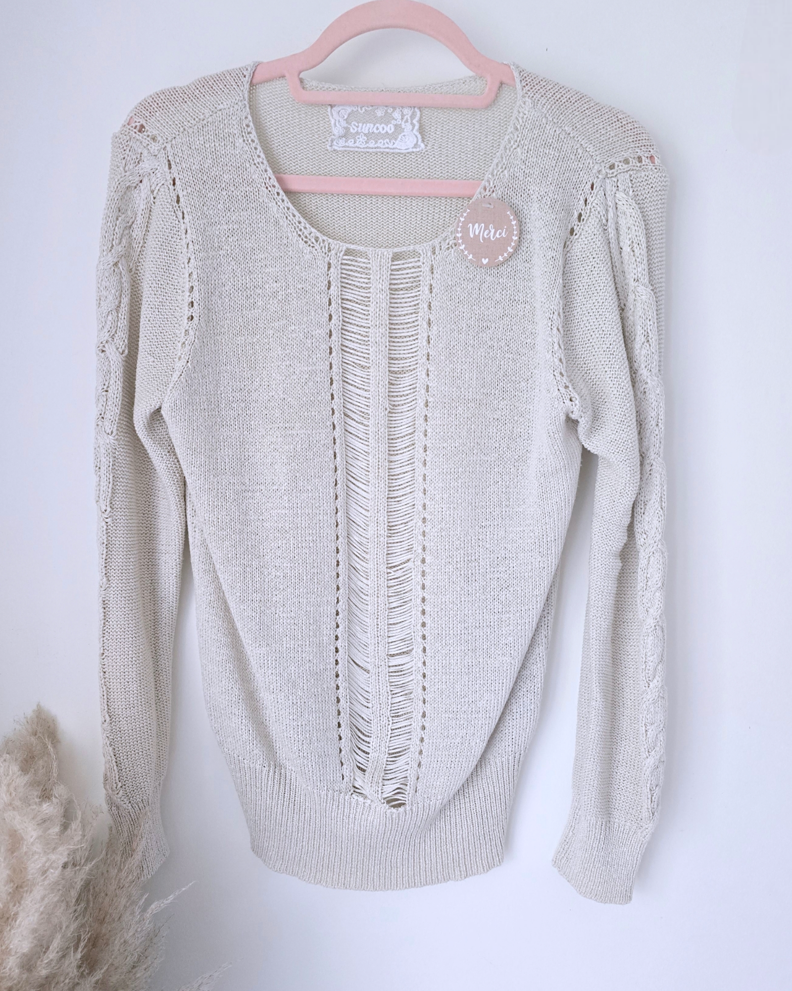 Pull ajouré
