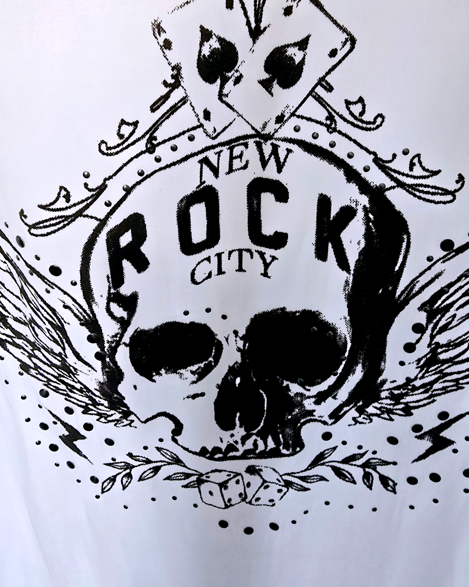 Chemise fluide skull