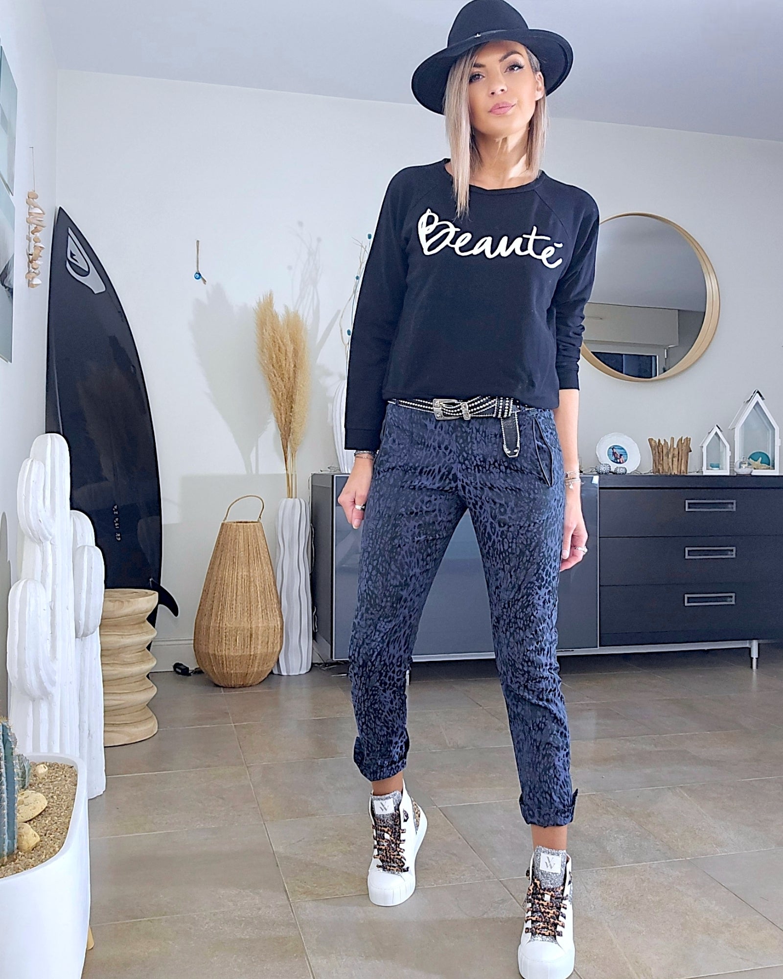 Pantalon chic léo