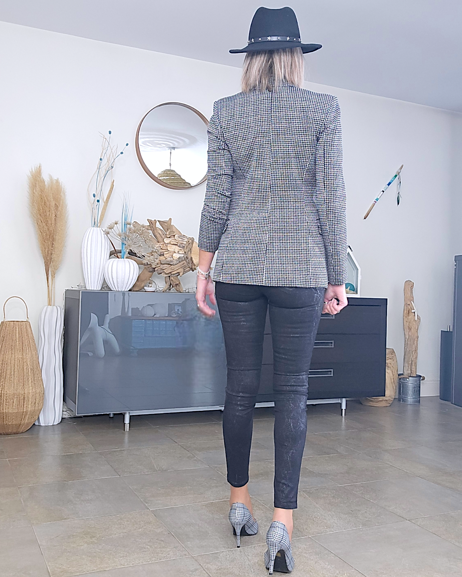 Veste chic en tweed