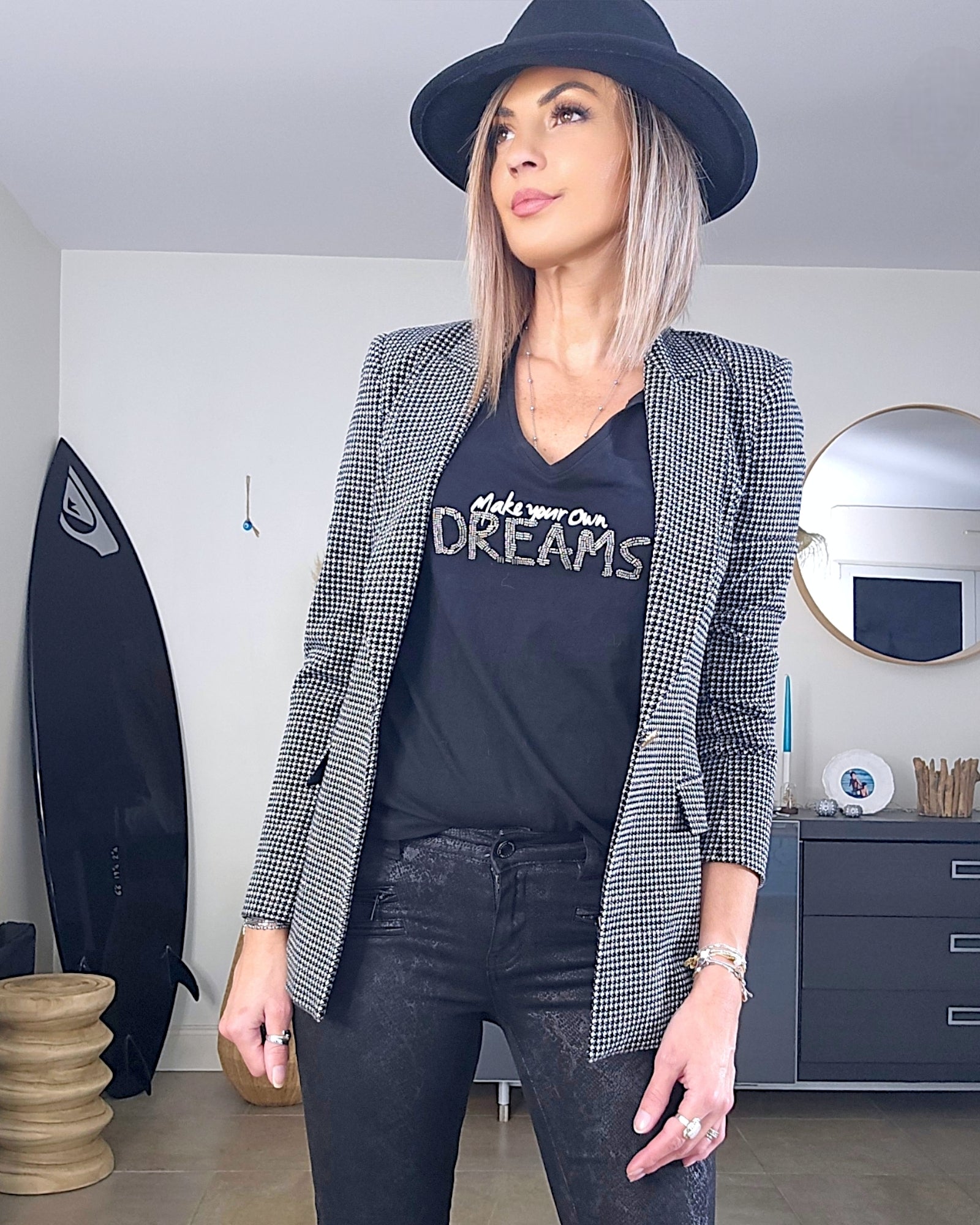Tee-shirt noir dreams