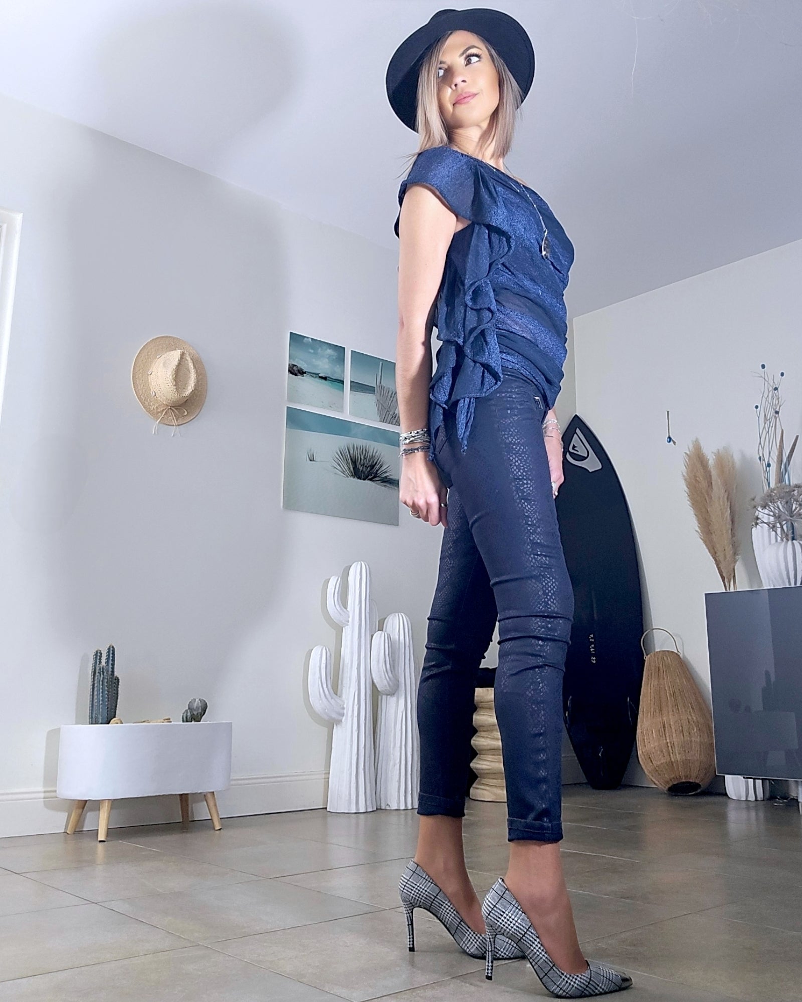 Haut asymétrique