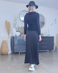 Jupe maxi fendue