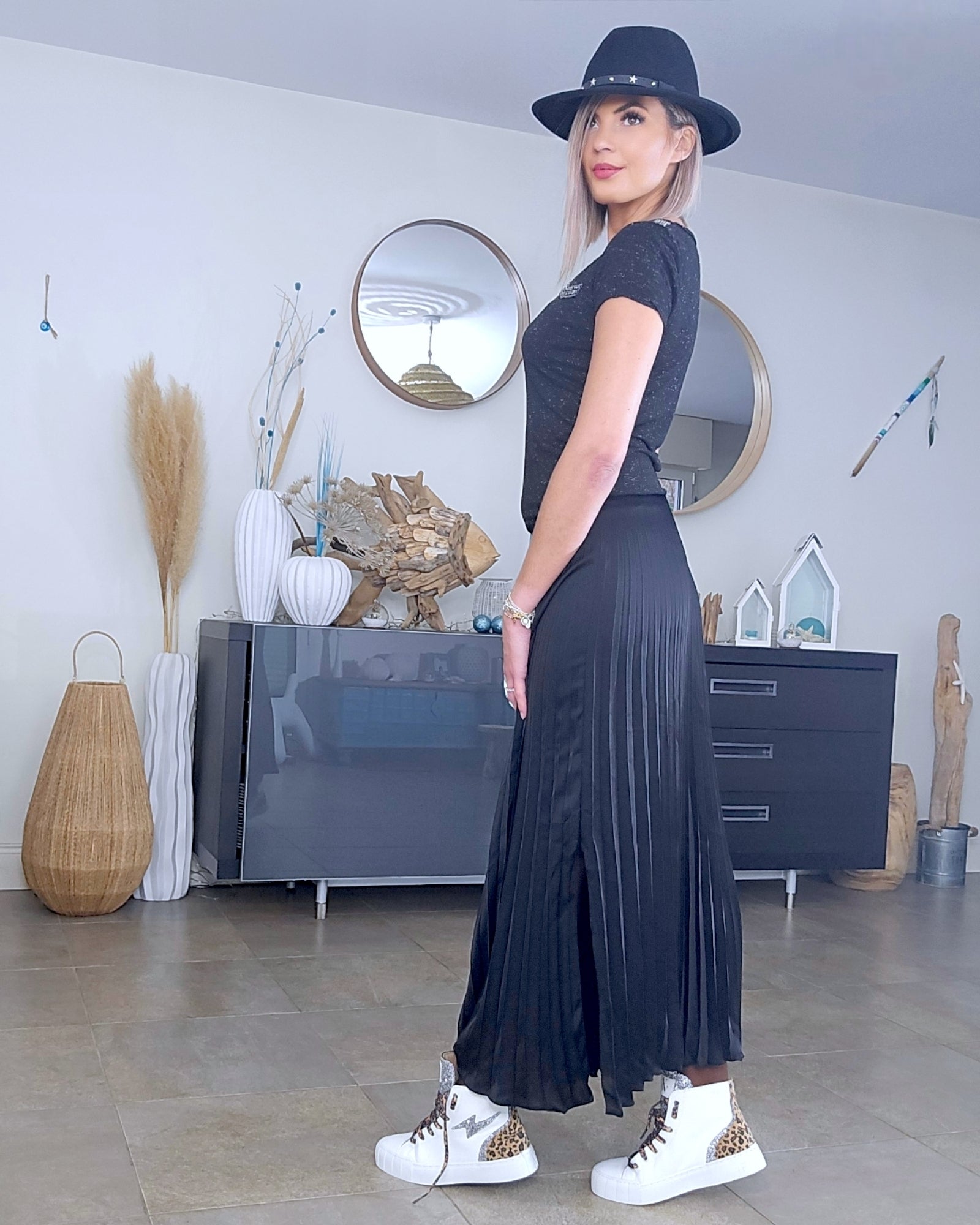 Jupe maxi fendue