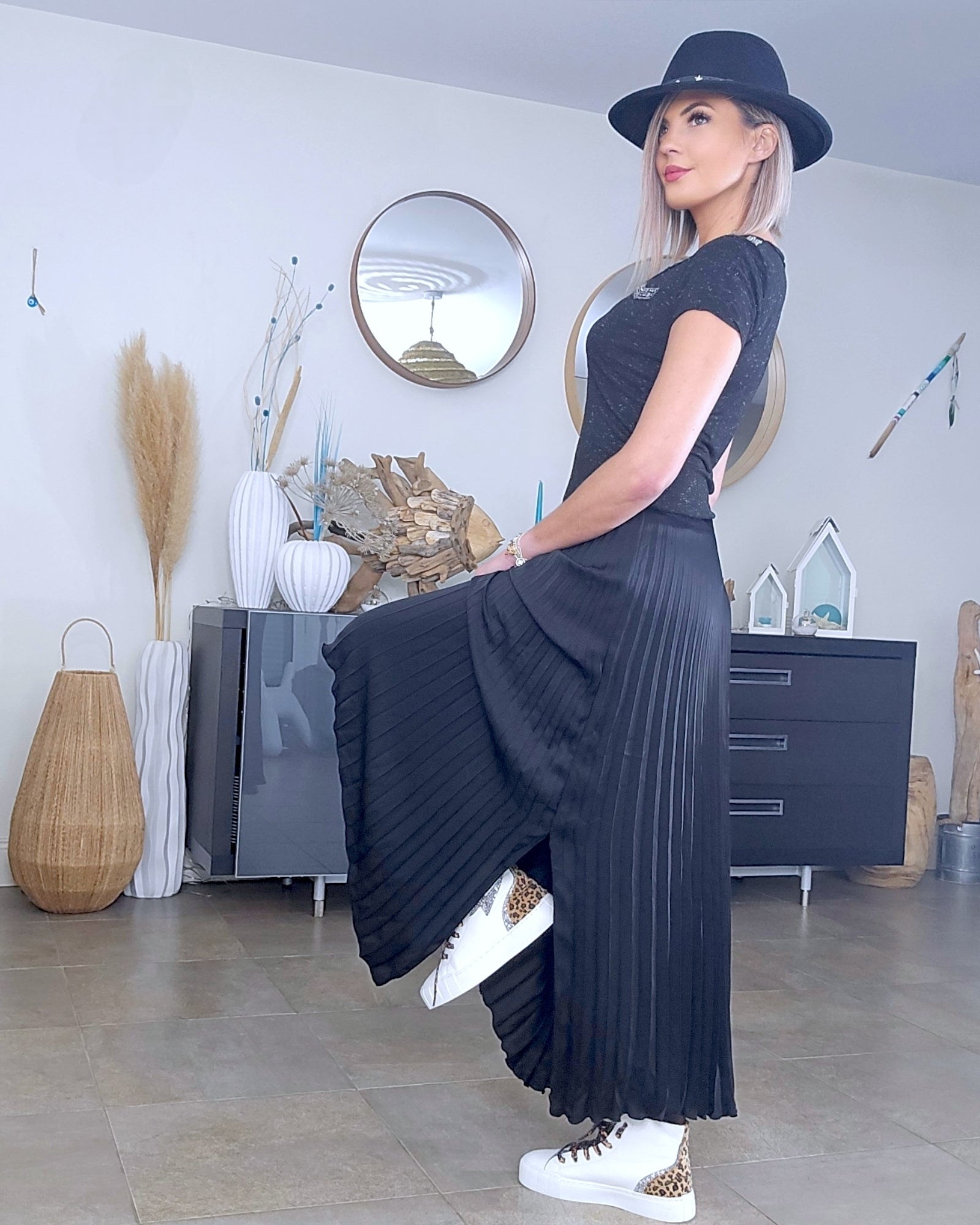 Jupe maxi fendue
