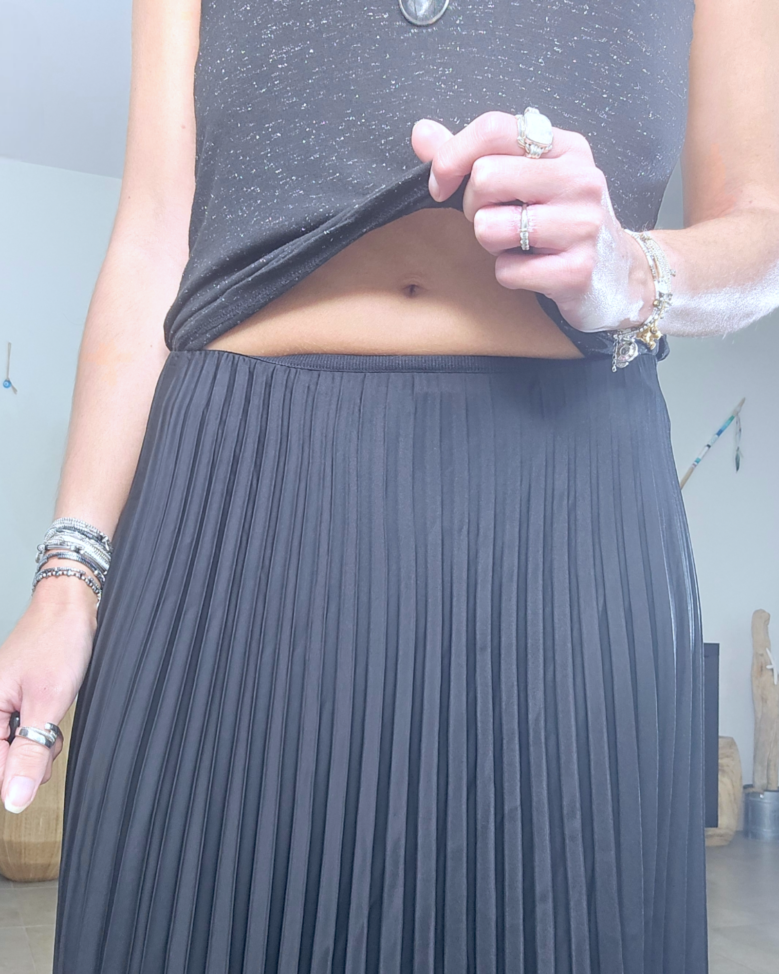 Jupe maxi fendue
