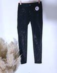 Pantalon noir python