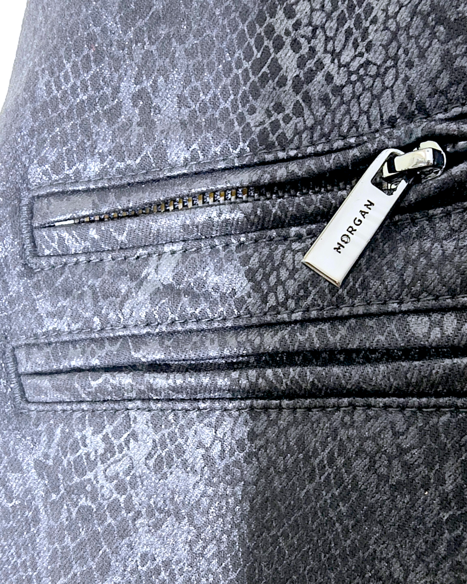 Pantalon noir python
