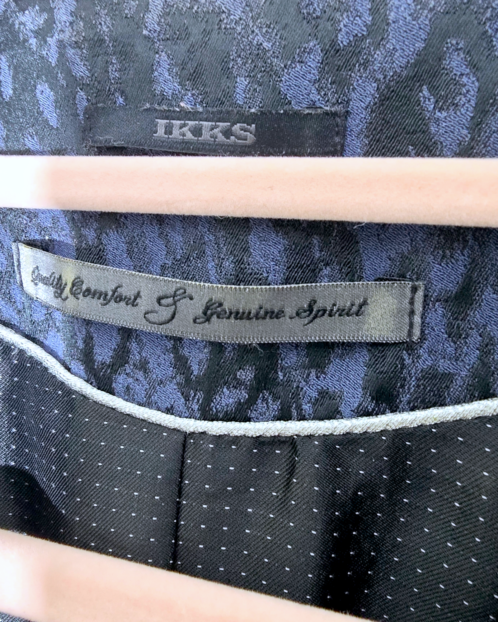 Veste bleue léo