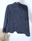 Veste bleue léo