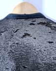 Veste cuir à sequins