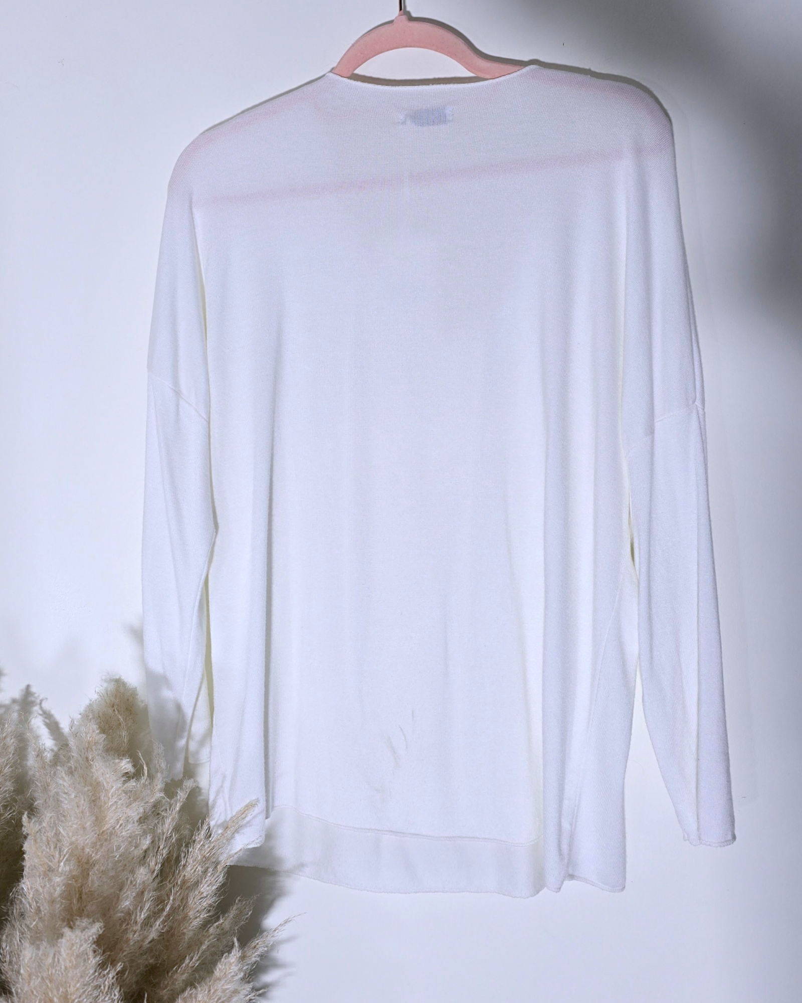 Pull blanc Amour