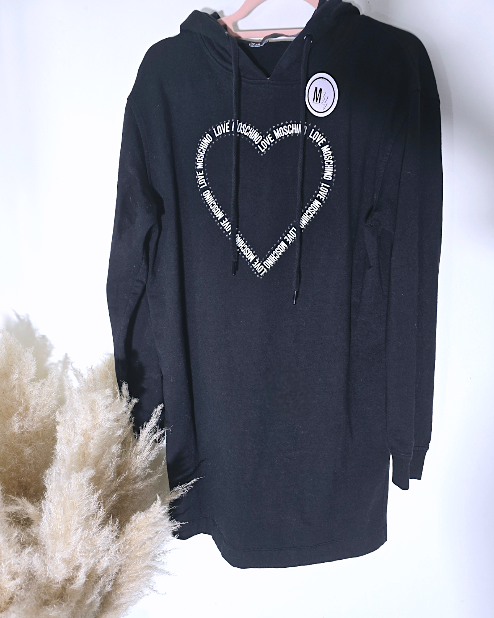 Robe sweat coeur