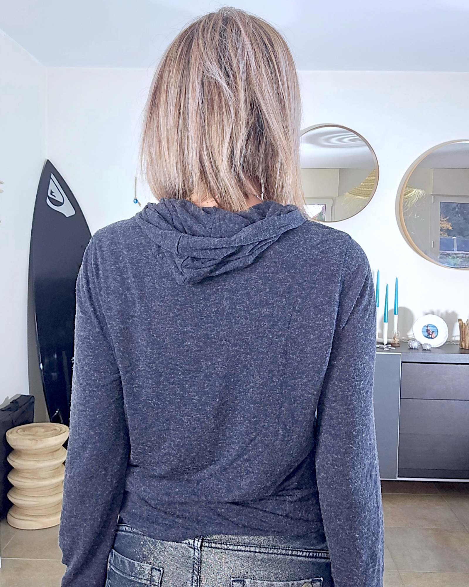Sweat tee-shirt stay