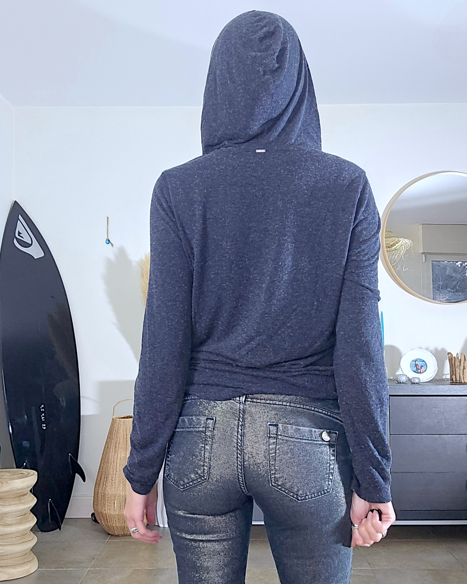 Sweat tee-shirt stay