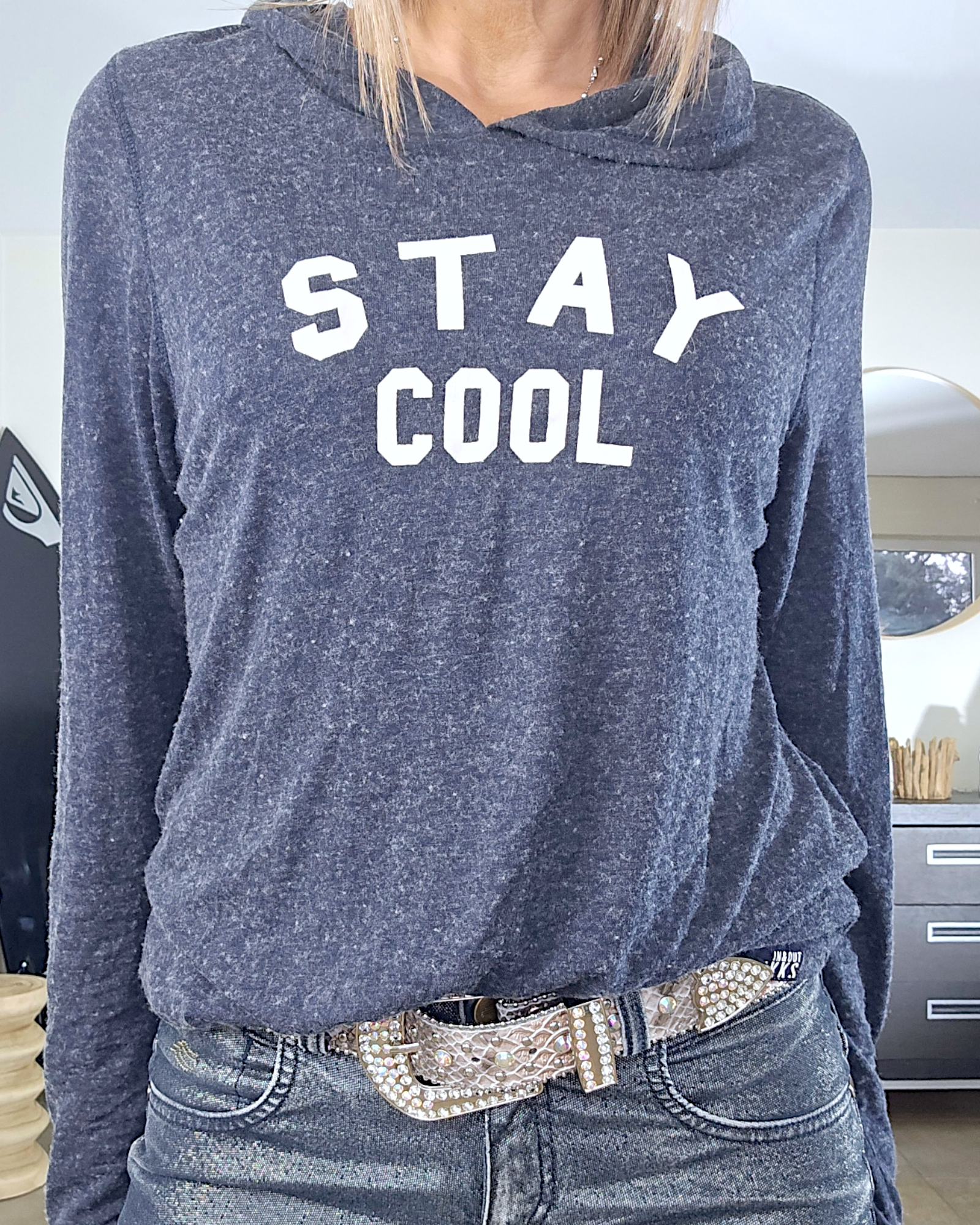 Sweat tee-shirt stay