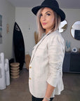 Veste skull irisée