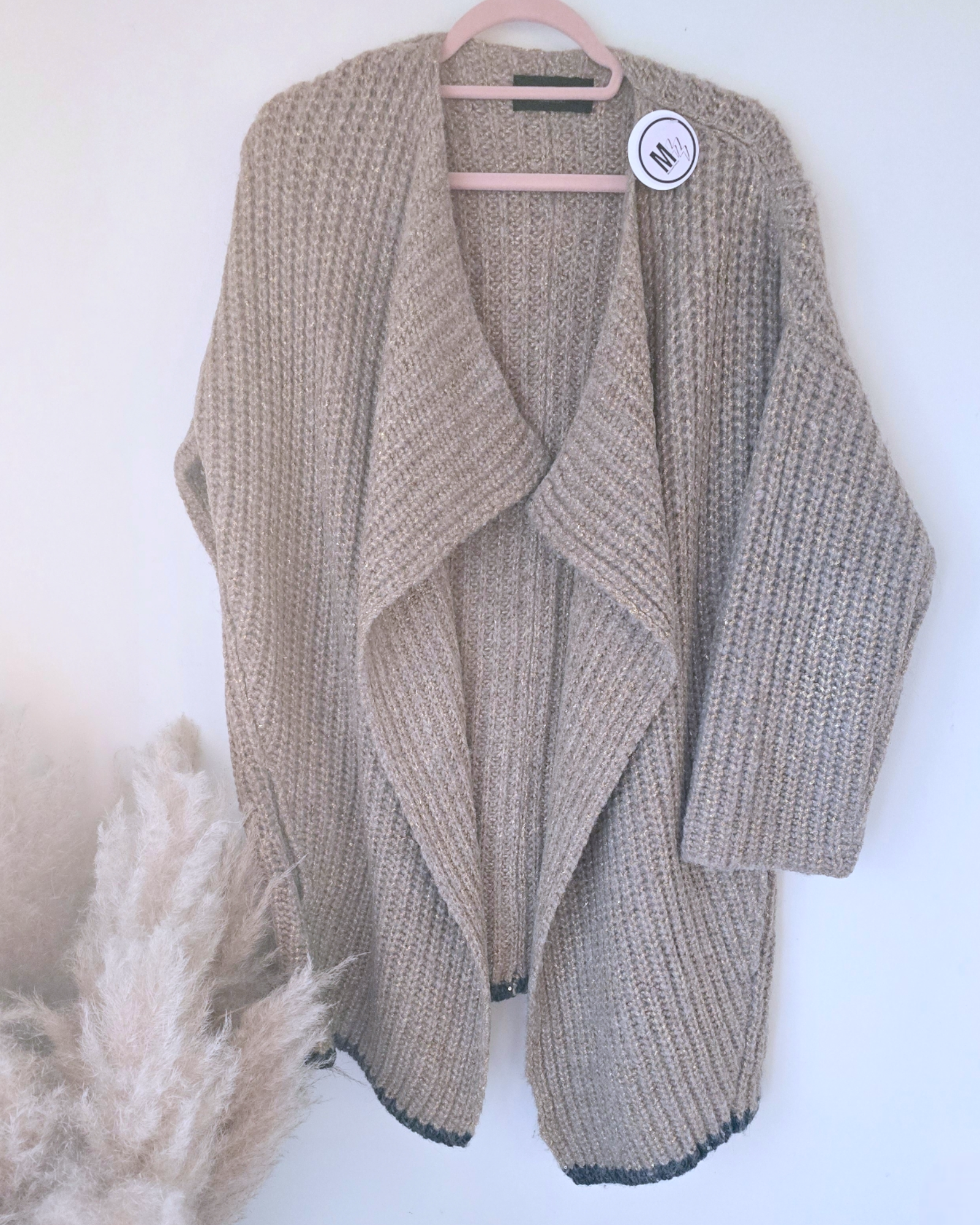 Gilet doux dorés