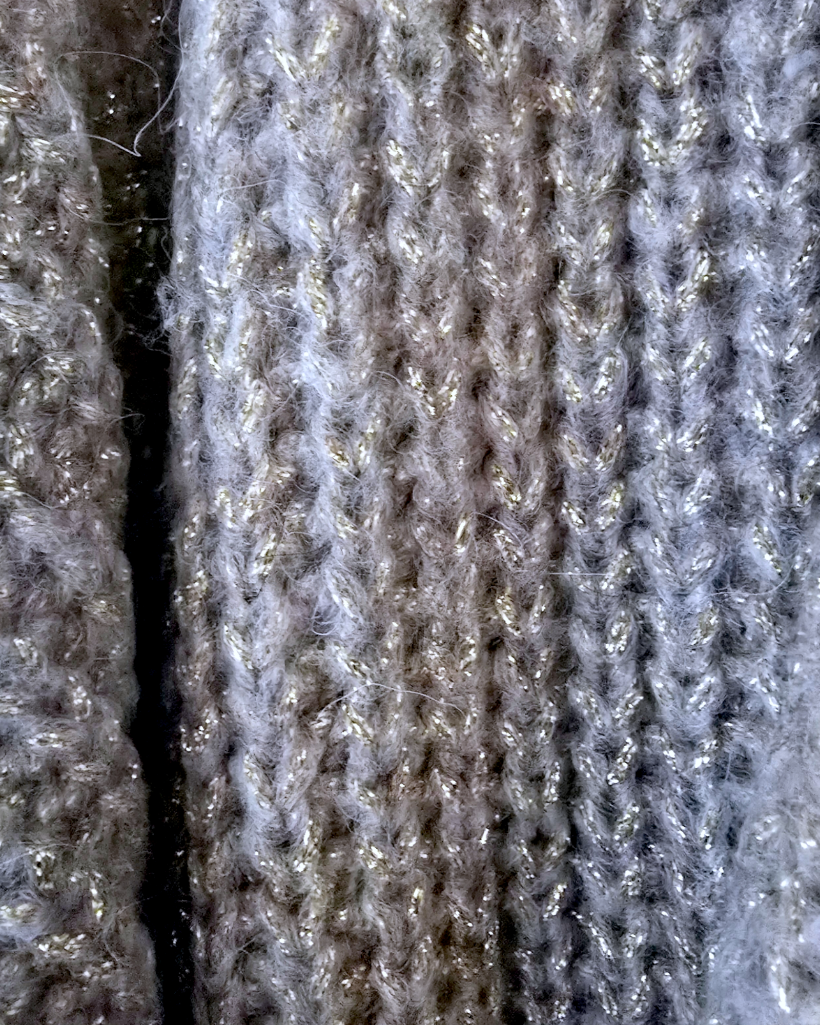 Gilet doux dorés