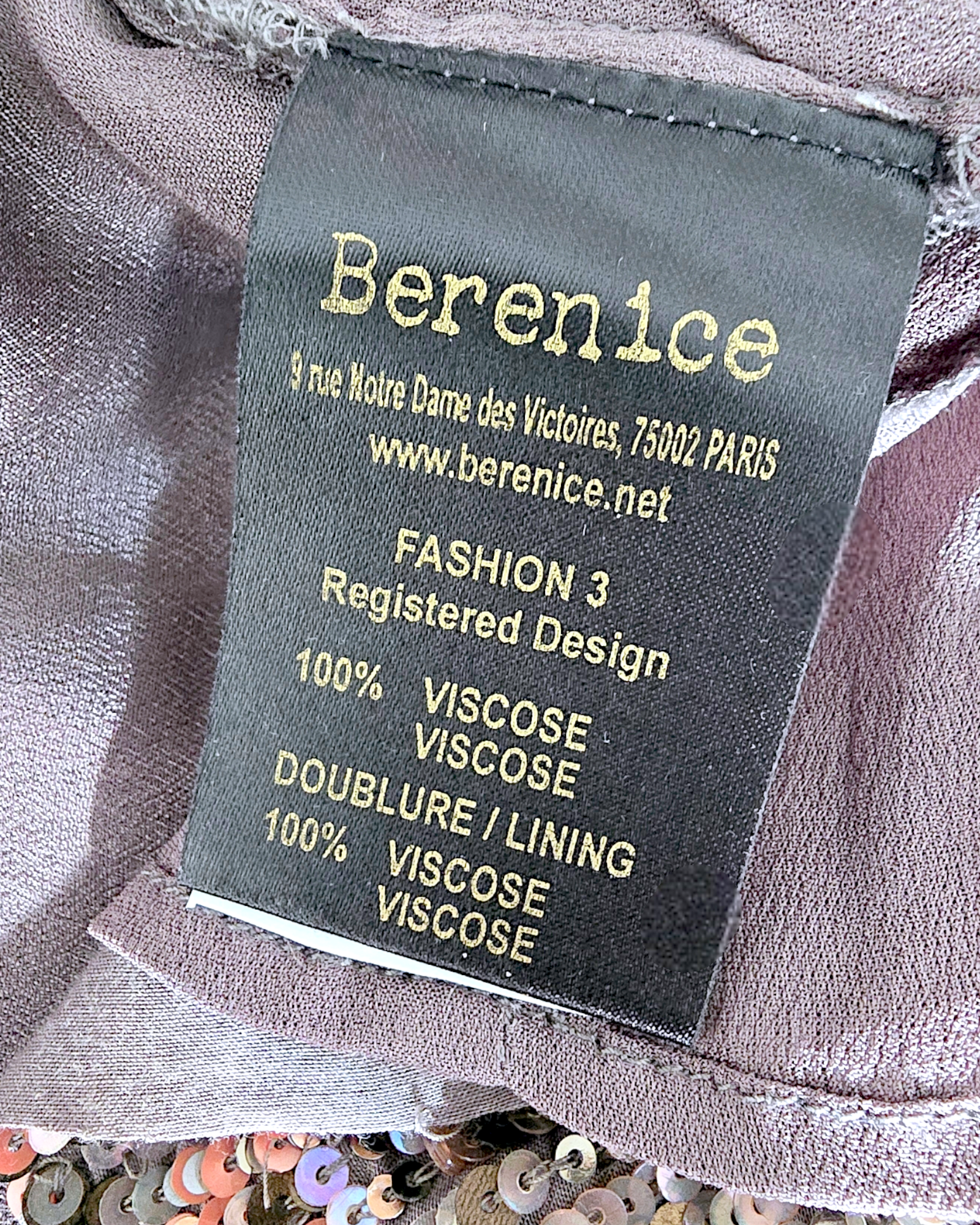 Jupe à sequins