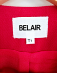 Veste red sans col